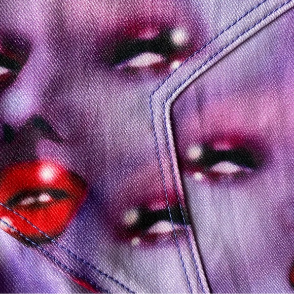 Bootcut ☁️ HEAVEN ⭐️ BY MARC jacobs☁️ Airbrushed denim - Picture 8 of 8